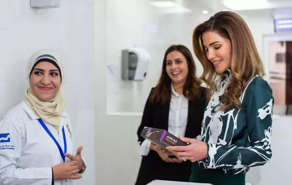 الملكة رانيا العبد الله تترأس اجتماع مجلس أمناء مؤسسة نهر الأردن
