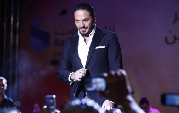 رامي عياش أفضل مطرب عربي في جوائز  "BAMA"
