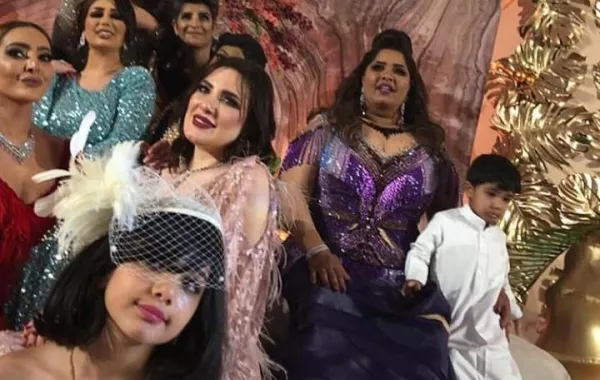 إلهام الفضالة تحتفل بزواج ابنتها الكبرى منى