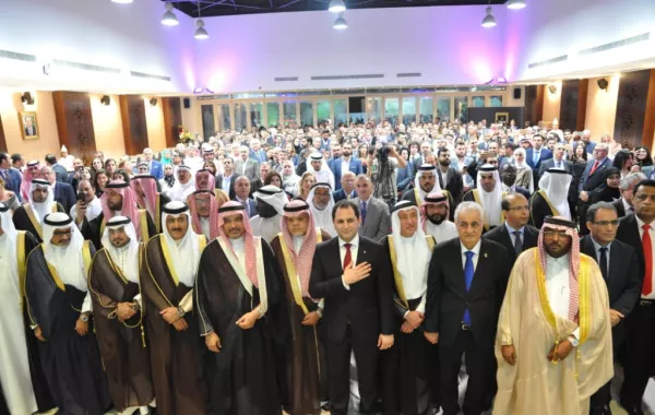 القنصلية اللبنانية بجدة تحتفل بعيد الاستقلال75