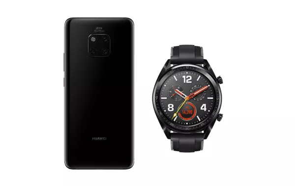 هدايا العيد من هواوي: هاتف HUAWEI Mate 20 Pro وساعة هواوي وتش جي تي