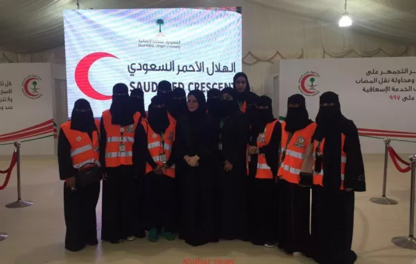 الهلال الأحمر يباشر أول حالة ولادة في "الجنادرية 33"