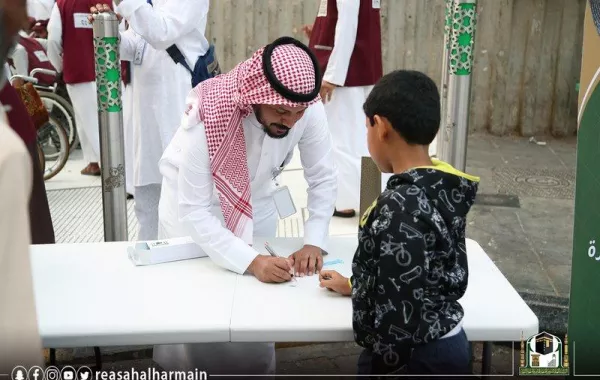 شؤون الحرمين تطلق مبادرة "طفلك معنا بأمان"