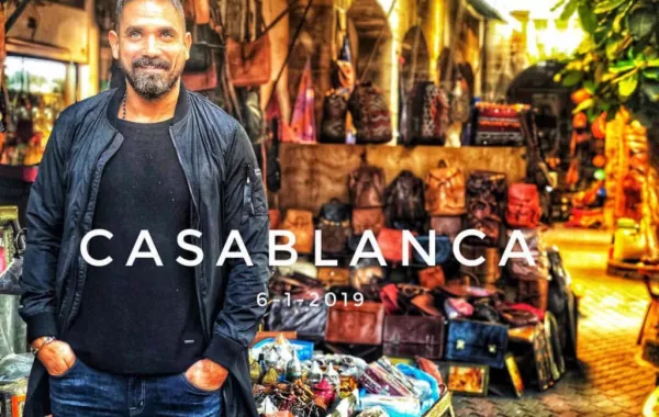 الصور الأولى.. لأمير كرارة من تصوير فيلم "كازابلانكا" في المغرب