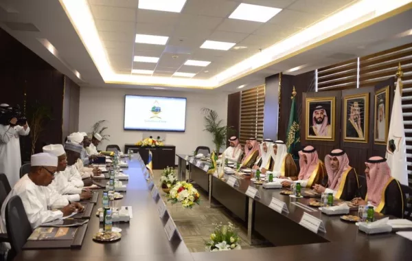 نائب وزير الحج والعمرة يستقبل رئيس مكتب شؤون حجاج جمهورية تشاد