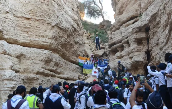 الرياض تجمع كشافة العالم للتعايش مع الصحراء