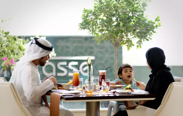 A family celebrates a joyous occasion.jpg