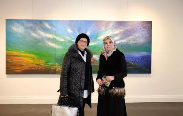 نسرين الشودري تعرض نبضات روحية‎