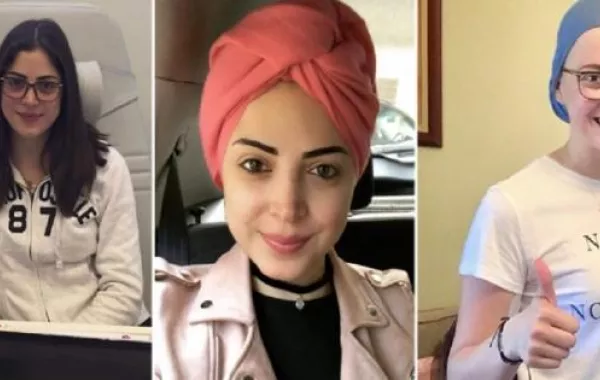وصيفة ملكة جمال لبنان ميشال حجل التي كسبت معركتها ضد السرطان في المستشفى مجدداً