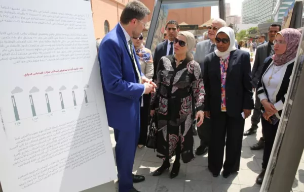افتتاح معرض تحول الطاقة بألمانيا في المتحف المصري