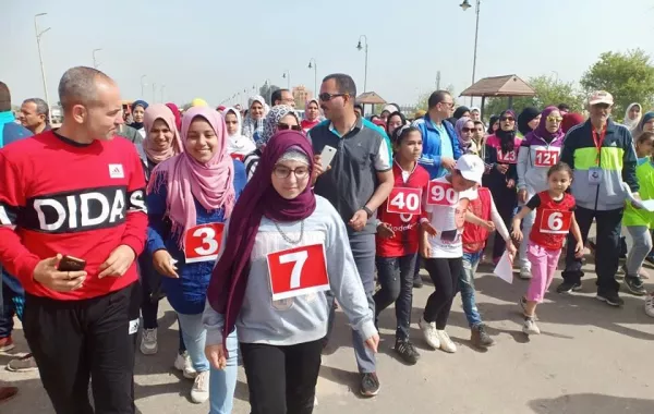 ماراثون جري بالغربية احتفالاً بأعياد تحرير سيناء
