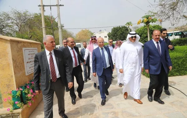سفير المملكة لدى الأردن يزور محطة البحوث الزراعية في الأغوار الأردنية