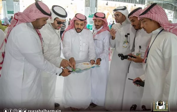 إدارة الحشود تعد الخطط والدراسات لانسيابية الزوار بالمسجد الحرام