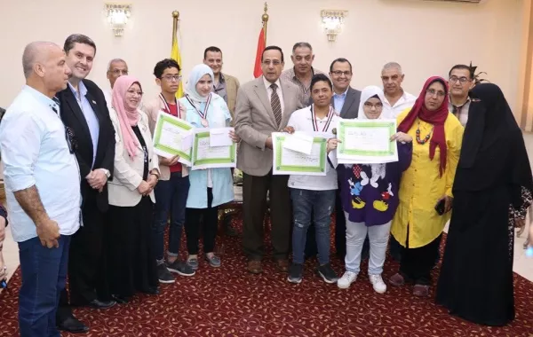 محافظ شمال سيناء يكرم أبطال القوى