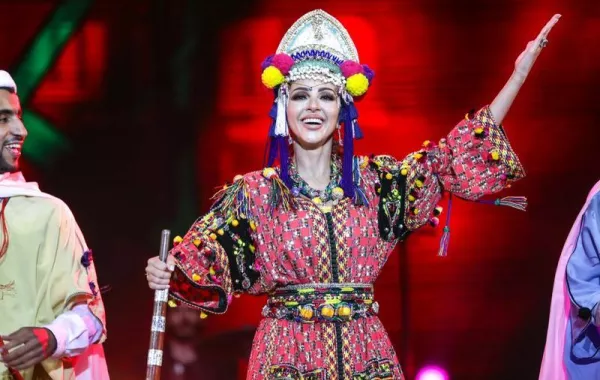 ميريام فارس تتخفى بالبرقع