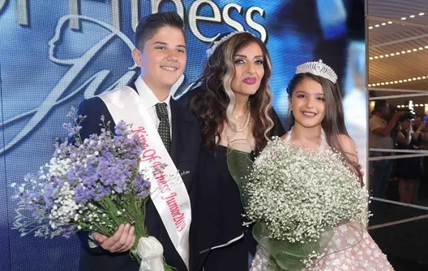 مسابقةcrown of fitness junior  تشجيعاً لرشاقة الصغار