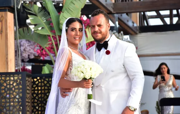 بالفيديو والصور: حفل زفاف نجل ماجد المصري بحضور النجوم