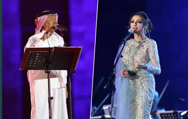 أنغام توجه رسالة إلى الجمهور السعودي.. ومحمد عبده يتغزل بالباحة وفاءً وطرباً