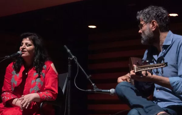 جاهدة وهبه أطلقت أسطوانتها الجديدة "أرض الغجر" في متحف سرسق