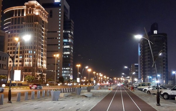 بلدية الخبر تنهي المرحلة الأولى من ممشى شارع الأمير تركي