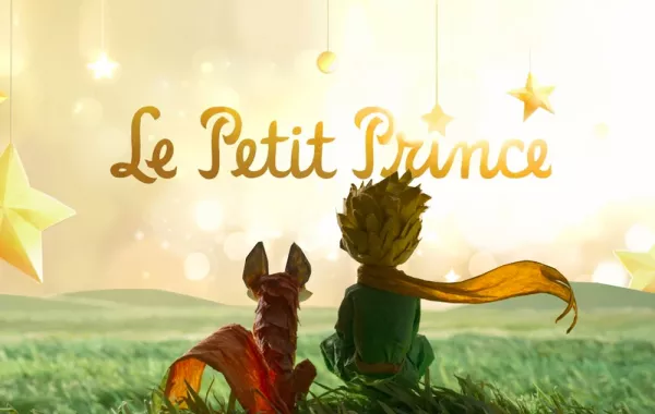 الأمير الصغير يظهر في عمارة قديمة بسويسرا