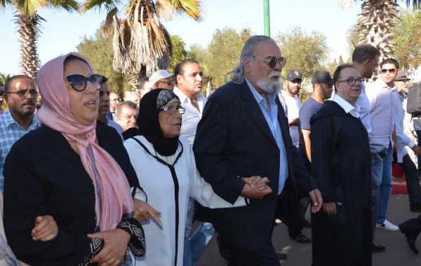 بالصور مراسيم تشييع جنازة الممثلة الراحلة أمينة رشيد