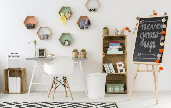 تجهيزات مكاتب للاطفال في الديكور