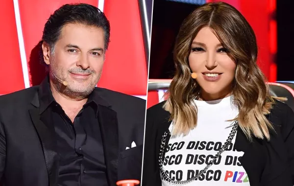 ذا فويس: سميرة سعيد تدخل المنافسة وراغب علامة يرد بلوك أحلام .. فيديو وصور