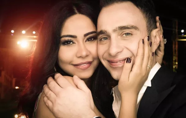 صور: هكذا احتفل حسام حبيب بعيد ميلاد زوجته شيرين عبد الوهاب 