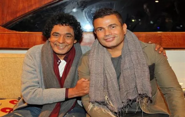 عمرو دياب يهنّىء محمد منير في عيد ميلاده بهذه الكلمات 