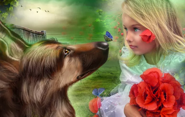 حكاية قبل النوم: الكلب العطشان