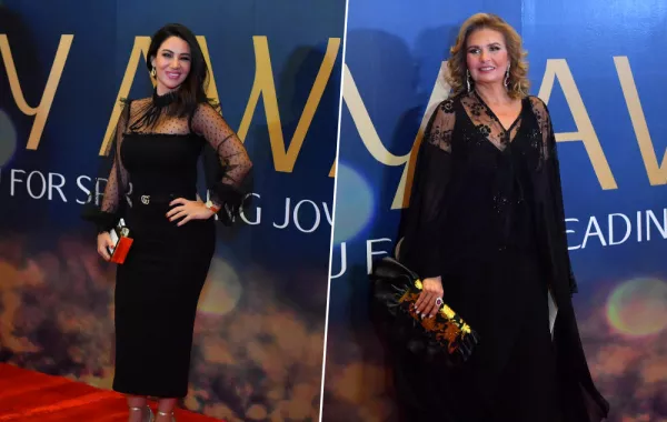   إطلالات النجمات المحتشمة في حفل صناعة الترفيه ودينا الشربيني تخالف القواعد    