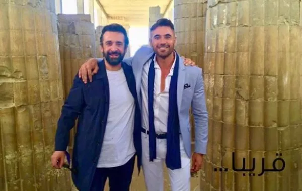 كريم عبد العزيز وأحمد عز يبدآن كيرة والجن يناير 2010