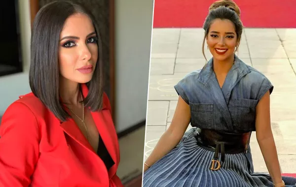منى زكي وبلقيس تخطفان الأنظار في دبي شاهدي الصور