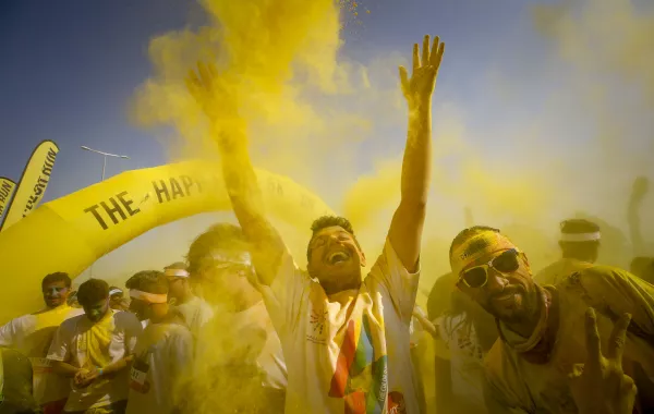 "سباق الألوان" وجهتكم المثالية لأوقات عائلية مفعمة بالمرح والنشاط