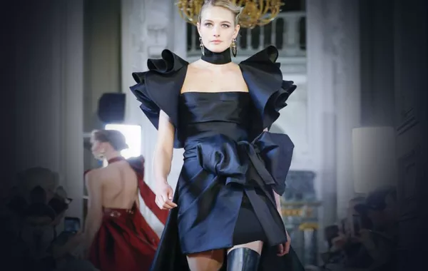 فساتين سهرة من إيلي صعب بحسب شكل الجسم