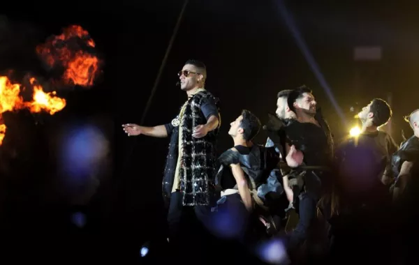 بالفرقة الاستعراضية هذا ما حدث في حفل محمد رمضان بموسم الرياض