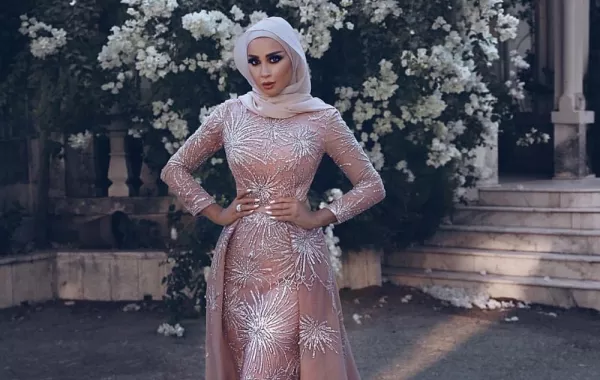 فساتين خطوبة فخمة للمحجبات