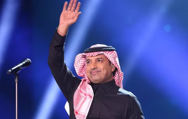 حضور مبهر وحفل تكريم فاخر لراشد الماجد في ليلة السندباد بموسم الرياض