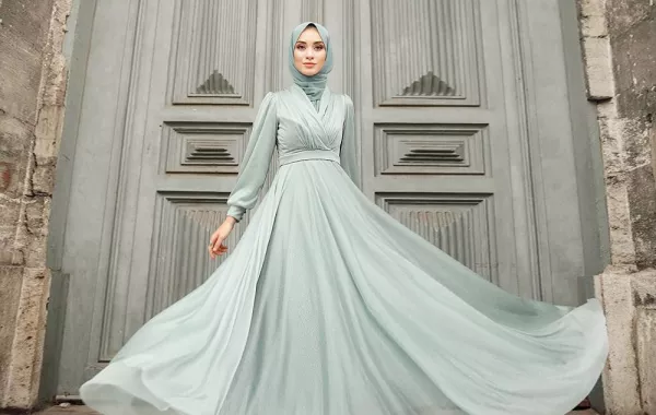 فساتين سهرة للمحجبات موضة 2020 من وحي الفاشينيستا