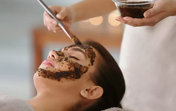 ماسك القهوة للبشرة الدهنية