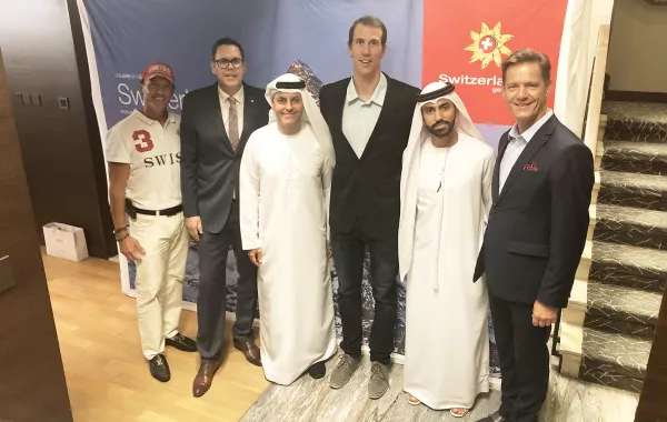 تعاون إماراتي- سويسري لدعم مشاركة فريق "متزلجي الإمارات"