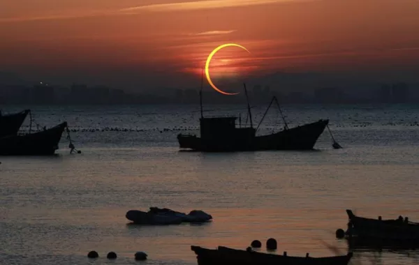 الكسوف الحلقي في السعودية لأول مرة منذ 97 عامًا