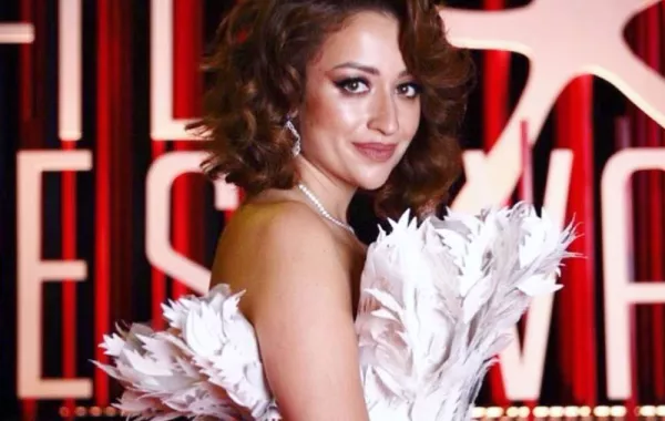 روزالين البيه خلال حضورها فعاليات مهرجان القاهرة السينمائي- الصورة من حسابها على انستغرام