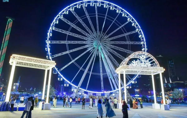 لوحات وخرائط إرشادية تقود زوار "الرياض ونتروندرلاند" لفعالياتهم المفضلة