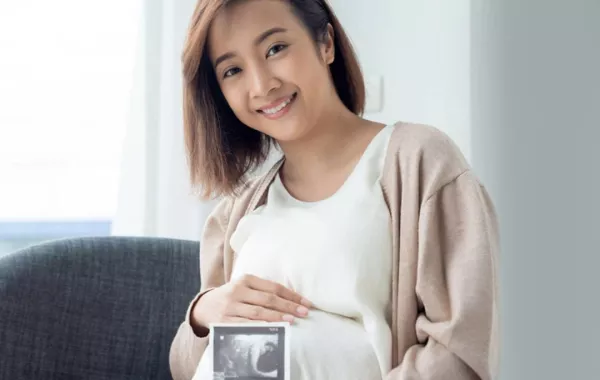 صورة لأم حامل