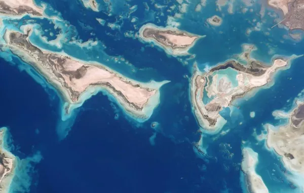 الصورة التي التقطها رائد الفضاء الأمريكي. الصورة من تويتر Shane Kimbrough