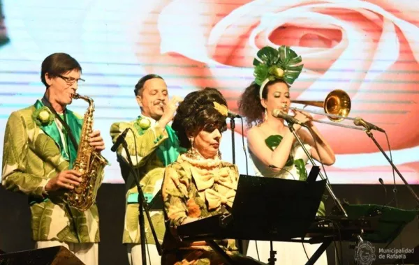 من حفل الافتتاح للمهرجان - الصورة من موقع rafaela-gob-ar