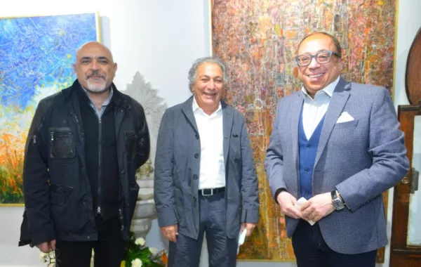 افتتاح معرض (مواسم) في الزمالك