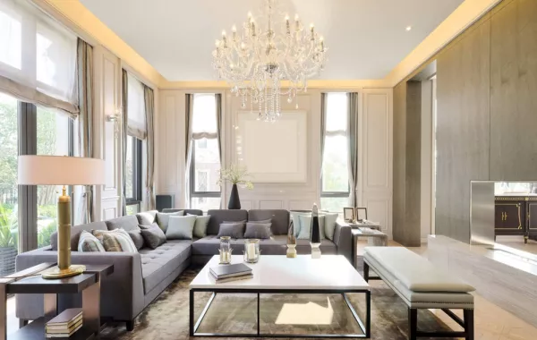 ديكورات فلل داخلية فخمة